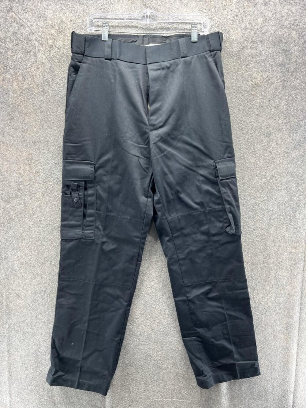 Tact Squad Pants Men 34 Black Cargo Flat Front Tactical Workwear Utility
